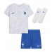 Maillot de foot France Lucas Hernandez #21 Extérieur vêtements enfant Monde 2022 Manches Courtes (+ pantalon court)